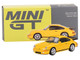 1987 RUF CTR Blossom Yellow Black Stripes Limited Edition 3000 pieces Worldwide 1/64 Diecast Model Car True Scale Miniatures MGT00419