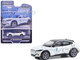 2021 Ford Mustang Mach E #2 New York to Seattle Transcontinental Tour White with Black Top Hobby Exclusive Series 1/64 Diecast Model Car Greenlight 30438