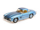 1955 Mercedes-Benz 300 SL W198 Light Blue Metallic Limited Edition 450 pieces Worldwide 1/18 Diecast Model Car Minichamps 110037220