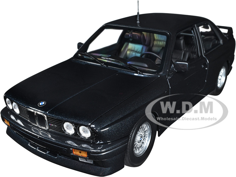 1989 BMW M3 STREET EVO DARK BLUE 1/18 DIECAST MODEL CAR MINICHAMPS