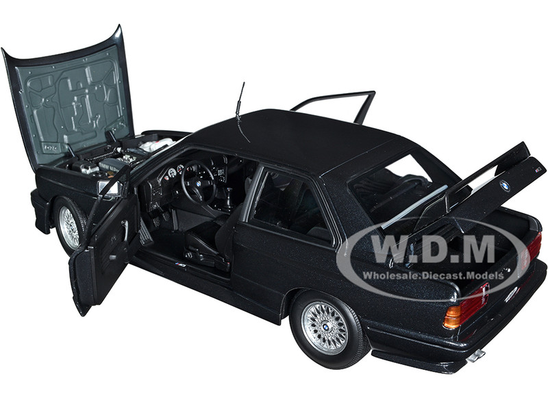 1989 BMW M3 STREET EVO DARK BLUE 1/18 DIECAST MODEL CAR MINICHAMPS