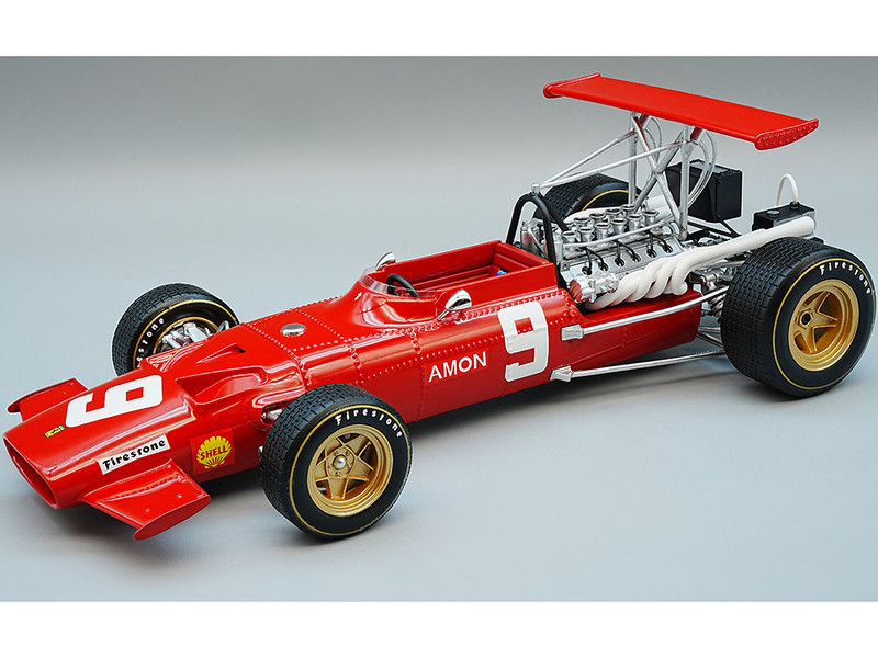 Ferrari 312 #9 Chris Amon Formula One F1 South African GP 1969 Mythos Series Limited Edition to 105 pieces Worldwide 1/18 Model Car Tecnomodel TM18-200D