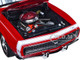 1967 Chevrolet Camaro RS/SS Bolero Red White Stripe White Interior Hemmings Motor News Magazine Cover Car March 2014 1/18 Diecast Model Car Auto World AMM1288