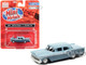 1959 Ford Fairlane Wedgewood Blue Surf Blue Metallic Two-Tone 1/87 HO Scale Model Car Classic Metal Works 30644