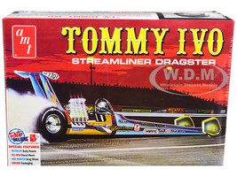 Skill 2 Model Kit Tommy Ivo Streamliner Dragster 1/25 Scale Model AMT AMT1254