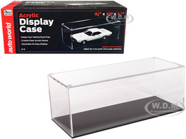 Acrylic Collectible Display Show Case 1/24-1/25 Scale Model Cars Auto World AWDC025