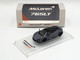 McLaren 765LT Gray Black Top Extra Wheels 1/64 Diecast Model Car CM Models CM64-765LT-05