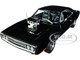 1970 Dodge Charger Blown Engine Black Artisan Collection Series 1/18 Diecast Model Car Greenlight 19122