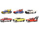 Dually Drivers Set 6 Trucks Series 11 1/64 Diecast Model Cars Greenlight 46110