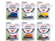 Route Runners Set 6 Vans Series 5 1/64 Diecast Model Cars Greenlight 53050