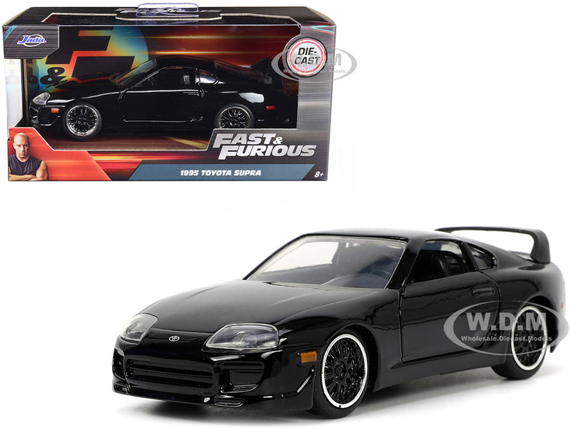 1995 Toyota Supra Black Fast Furious Movie 1/32 Diecast Model Car Jada 33381