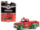 1954 Ford F-100 Pickup Truck Red and Green Texaco Celebrating 120 Years Anniversary Collection Series 15 1/64 Diecast Model Car Greenlight 28120A