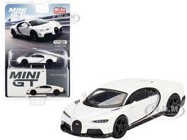 Bugatti Chiron Super Sport White Limited Edition 4800 pieces Worldwide 1/64 Diecast Model Car True Scale Miniatures MGT00440