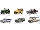 Smokey Bear Set of 6 Cars Series 2 1/64 Diecast Model Cars Greenlight 38040SET
