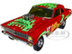 1965 Plymouth AWB Altered Wheel Base Big Daddy Rat Fink Red Metallic Graphics Limited Edition 900 pieces Worldwide 1/18 Diecast Model Car ACME A1806508