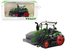 Fendt 1167 Vario MT Track Type Tractor Green White Top 1/64 Diecast Model SpecCast SCT780