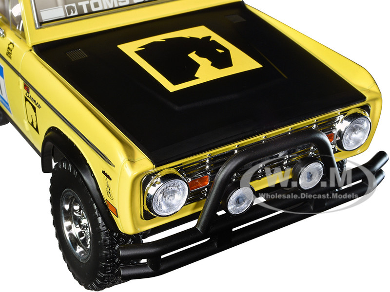 Toms Offroad, Roaming Wolves 1969 Ford Bronco #141 Rebelle  Rally Greenlight 18 ミニカー 価格比較