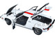 Lotus Europa Special White Red Stripe Graphics The Circuit Wolf 1/18 Model Car Autoart 75396