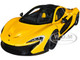 McLaren P1 Volcano Yellow Yellow Black Interior 1/18 Model Car Autoart 76067