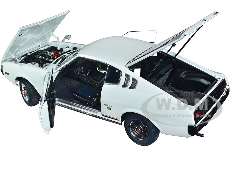 1973 TOYOTA CELICA LIFTBACK 2000GT (RA25) RHD WHITE 1/18 MODEL CAR