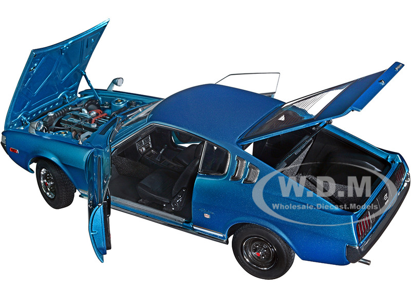 1973 TOYOTA CELICA LIFTBACK 2000GT (RA25) RHD TURQUOISE 1/18