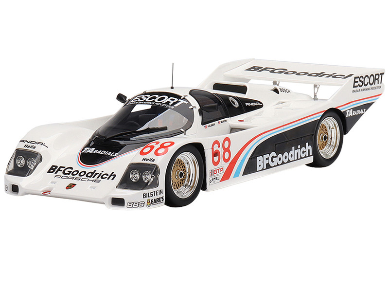 Porsche 962 #68 Darin Brassfield John Morton BFGoodrich IMSA Road America 500 Miles 1986 1/18 Model Car Top Speed TS0432