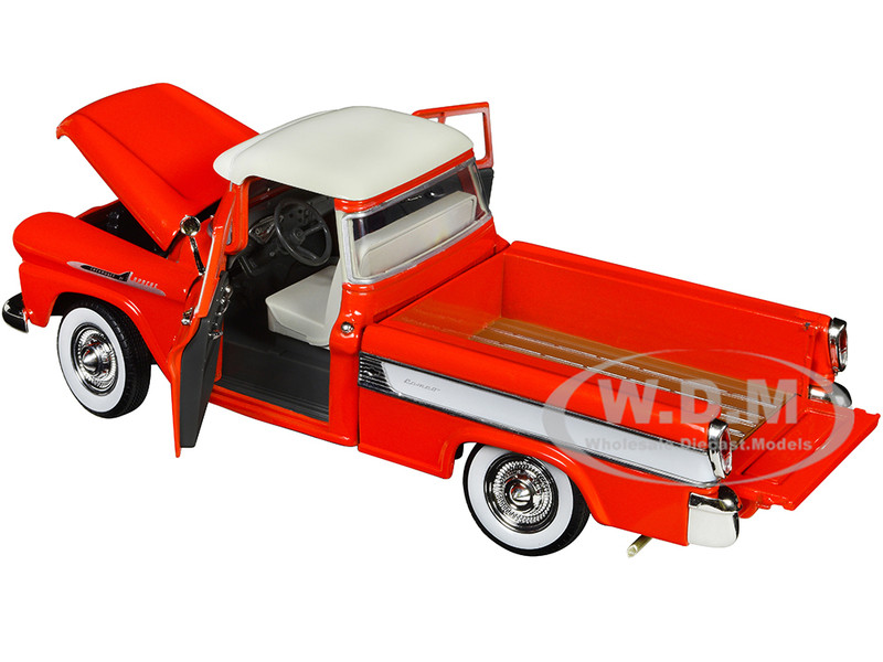 1958 Chevrolet Apache Cameo Pickup Truck Cardinal Red with