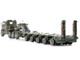 M1070 Heavy Equipment Transporter Army Camouflage Armor Premium Series 1/72 Diecast Model Panzerkampf 12206PA