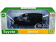 Toyota Sienna Minivan Black 1/24 Diecast Model Car H08111BK