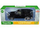 Toyota Land Cruiser Black Metallic 1/24 Diecast Model Car H08222BK