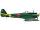 Nakajima Ki-43 Hayabusa Fighter Plane 50th Group 2nd Squadron 1942 Oxford Aviation Series 1/72 Diecast Model Aircraft Oxford Diecast AC097
