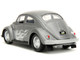 1959 Volkswagen Beetle Gray Metallic with Silver Flames and Boxing Gloves Accessory Punch Buggy Series 1/32 Diecast Model Car Jada JA34235