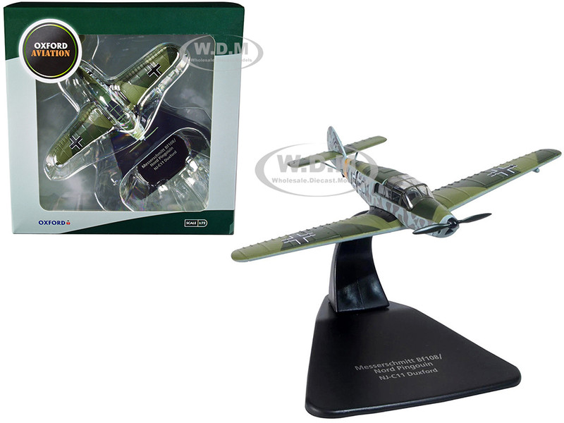 Modellino Aereo Oxford Diecast – Messerschmitt Bf 109F-4/Trop 1:72, AC114