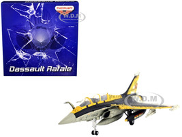 Dassault Rafale B Fighter Jet NATO Tiger Meet 2009 with Missile Accessories Panzerkampf Wing Series 1/72 Scale Model Panzerkampf 14615PA