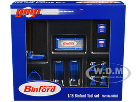 Shop Tool Set #2 of 6 pieces Binford Tools Home Improvement 1991 1999 TV Series 1/18 Diecast Replica GMP 18985