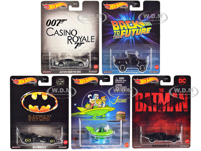 Retro Entertainment 2023 N Case 5 piece Set Diecast Model Cars Hot Wheels DMC55-978N