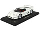 1995 Ferrari F50 Coupe Avus White with DISPLAY CASE Limited Edition to 40 pieces Worldwide 1/18 Model Car BBR P18189F