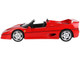 1995 Ferrari F50 Spider Rosso Corsa Red with DISPLAY CASE Limited Edition to 349 pieces Worldwide 1/18 Model Car BBR P18190A