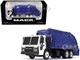 Mack LR with McNeilus Rear Load Refuse Body Blue and White 1/87 Diecast Model First Gear 80-0352