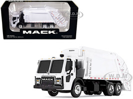 Mack LR with McNeilus Rear Load Refuse Body White 1/87 Diecast Model First Gear 80-0351