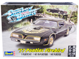 Level 4 Model Kit 1977 Pontiac Firebird Smokey and the Bandit 1977 Movie 1/25 Scale Model Car Revell 85-4027