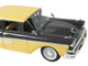 1958 Ford Fairlane 4 Door Gunmetal Gray Pastel Yellow Limited Edition 240 pieces Worldwide 1/43 Model Car Goldvarg Collection GC-026A