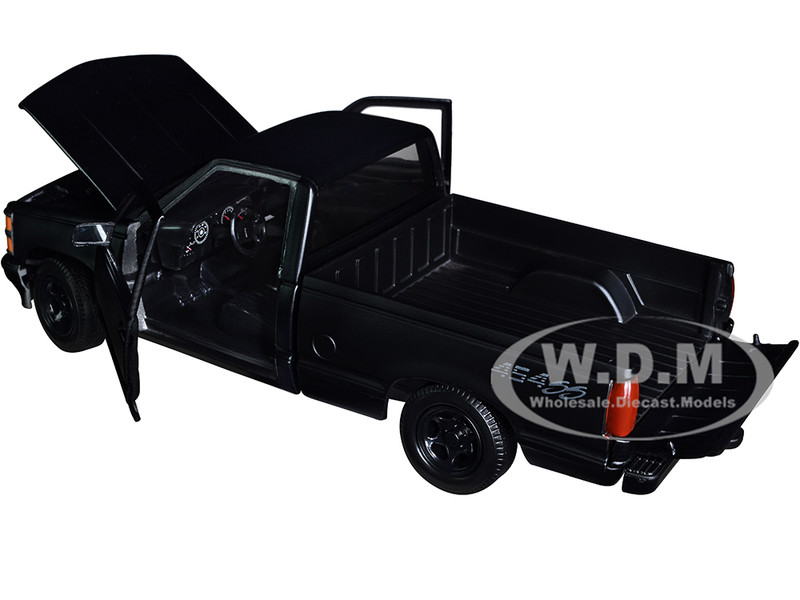 モーターマックス TL 1/24 '92 C-1500 454SS BLACK MOTORMAX 1992 GMC SIERRA GT STEPSIDE PICKUP TRUCK 1/24