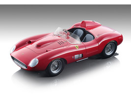 1957 Ferrari 335S Red Press Version Mythos Series Limited Edition to 145 pieces Worldwide 1/18 Model Car Tecnomodel TM18-210A