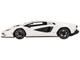 Lamborghini Countach LPI 800-4 Bianco Siderale White with Black Accents 1/43 Model Car True Scale Miniatures TSM430660