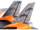 Grumman F-14D Tomcat Fighter Plane Ace Combat Pumpkin Face 1/72 Diecast Model JC Wings JCW-72-F14-011