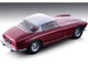 1955 Ferrari 250 GT Europa Red Metallic with Silver Metallic Top Mythos Series Limited Edition to 90 pieces Worldwide 1/18 Model Car Tecnomodel TM18-229D