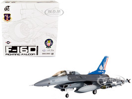 Lockheed F-16D Fighting Falcon Fighter Plane USAF ANG 121st Fighter Squadron 113th Fighter Wing 2011 1/72 Diecast Model JC Wings JCW-72-F16-016