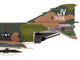 McDonnell Douglas F-4E Phantom II War Plane USAF 469th TFS 388th Tactical Fighter Wing Karat AFB 1970 1/144 Diecast Model JC Wings JCW-144-F4-001