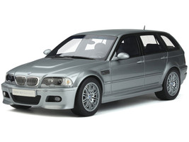 2000 BMW M3 E46 Touring Concept Chrome Shadow Metallic Limited Edition to 4000 pieces Worldwide 1/18 Model Car Otto Mobile OT981